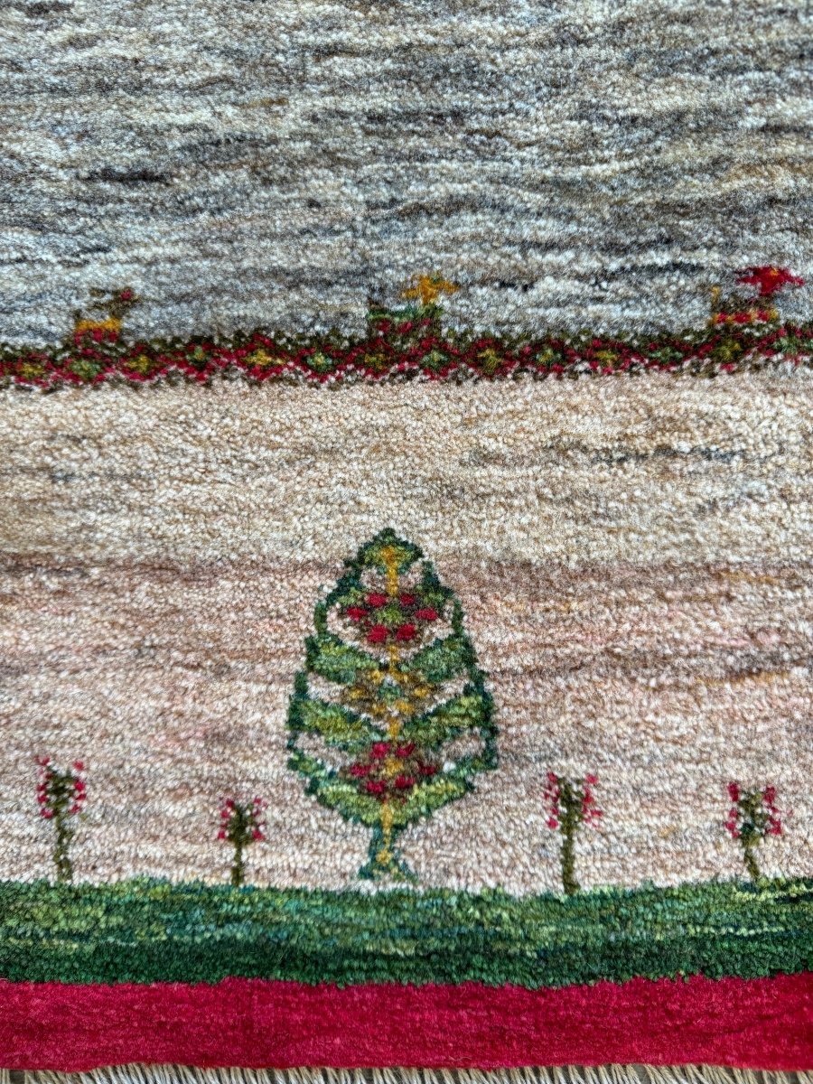 Persian Gabbeh Rug | 2' 9