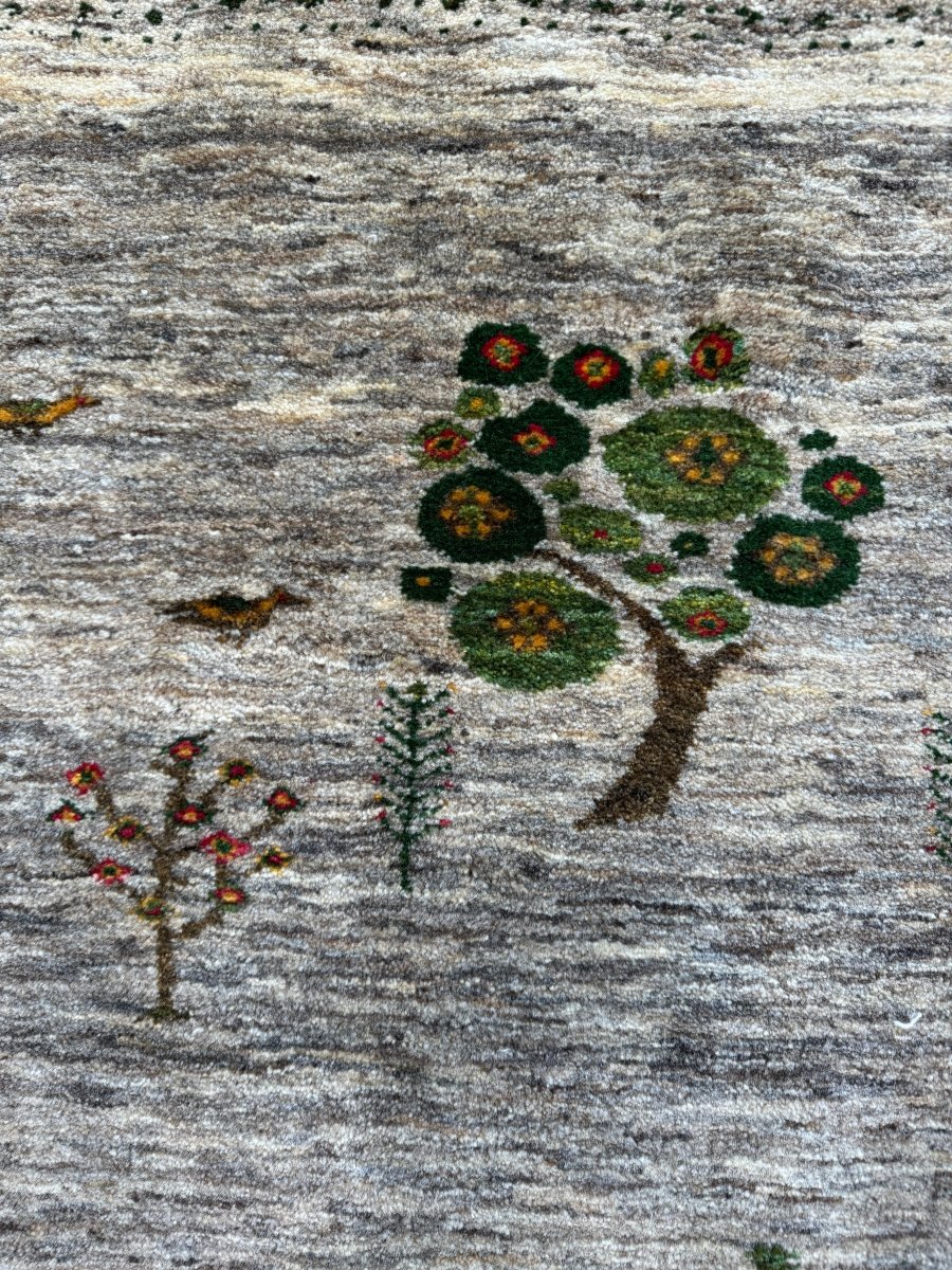 Persian Gabbeh Rug | 2' 9