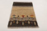 Persian Gabbeh Rug | 2' 9