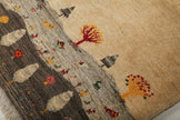 Persian Gabbeh Rug | 2' 9