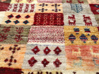 Persian Gabbeh Rug | 6' 3