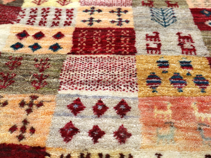 Persian Gabbeh Rug | 6' 3
