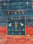 Persian Gabbeh Rug | 6' 7