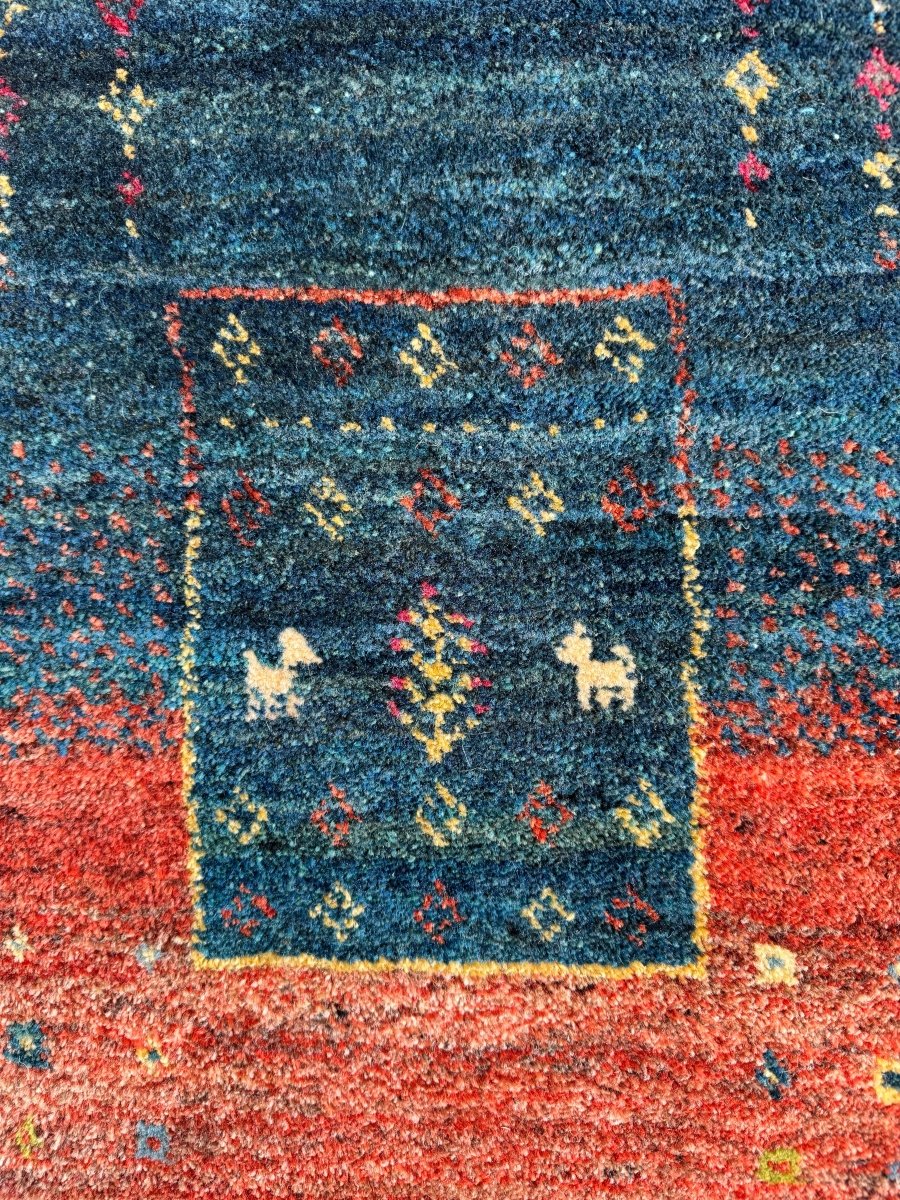 Persian Gabbeh Rug | 6' 7