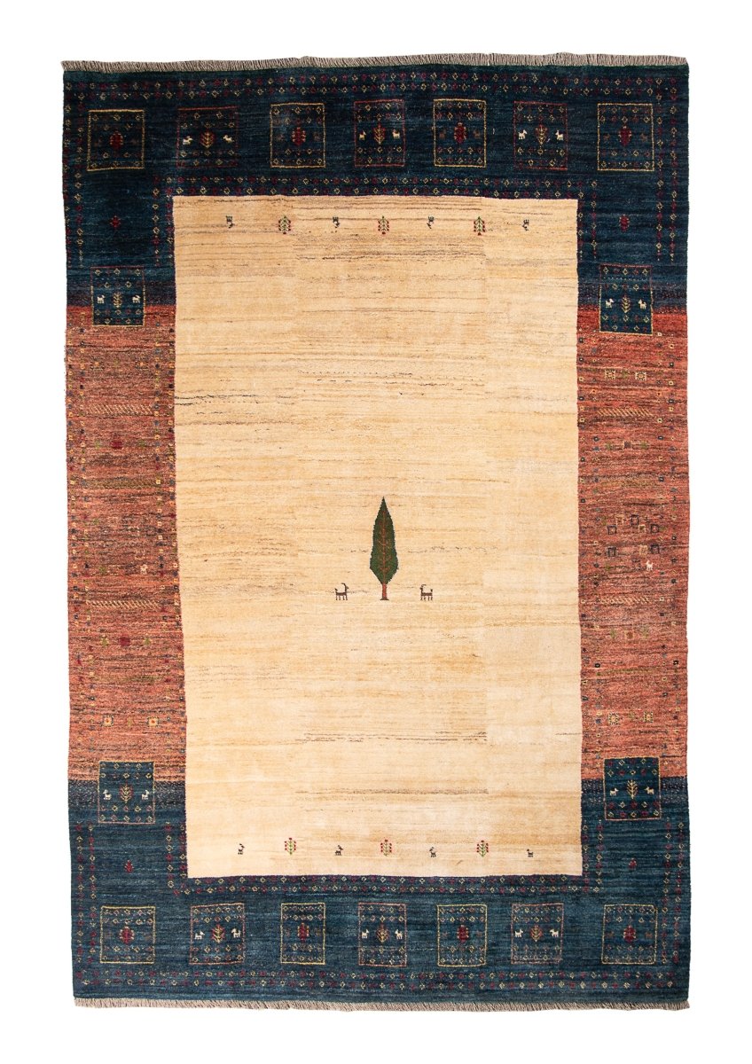 Persian Gabbeh Rug | 6' 7
