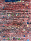 Persian Gabbeh Rug | 6' 7
