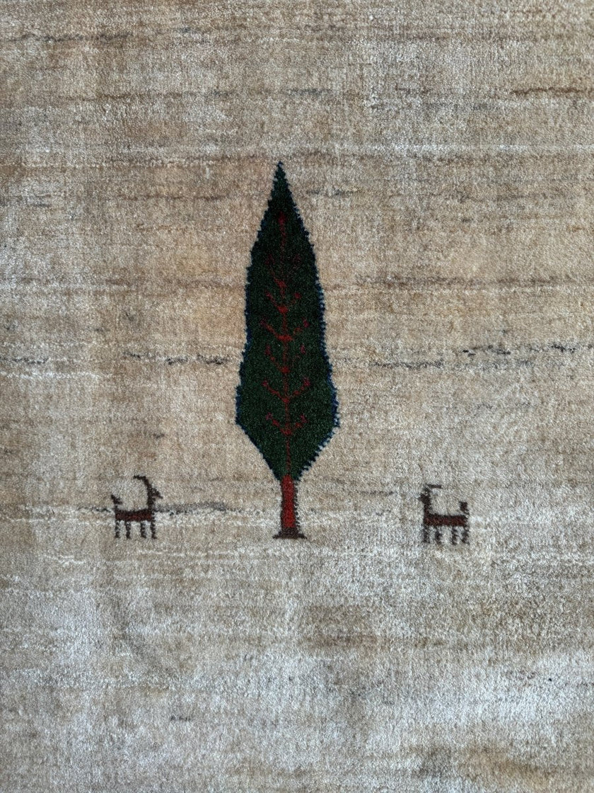 Persian Gabbeh Rug | 6' 7
