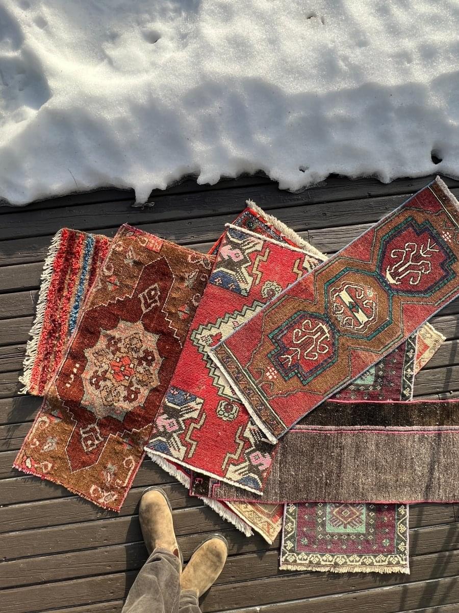 Persian Gonbad Mini Rug | 2' x 1' 7