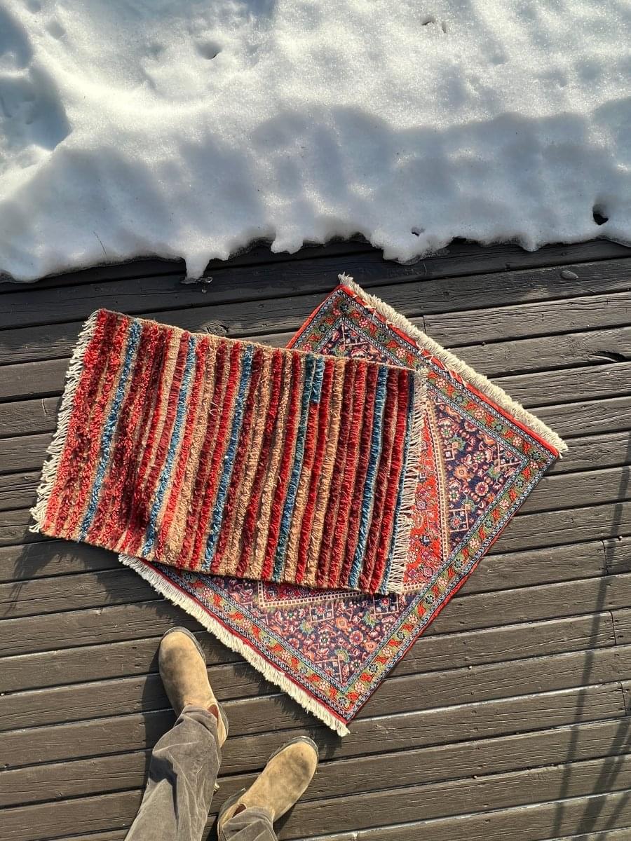 Persian Gonbad Mini Rug | 2' x 1' 7