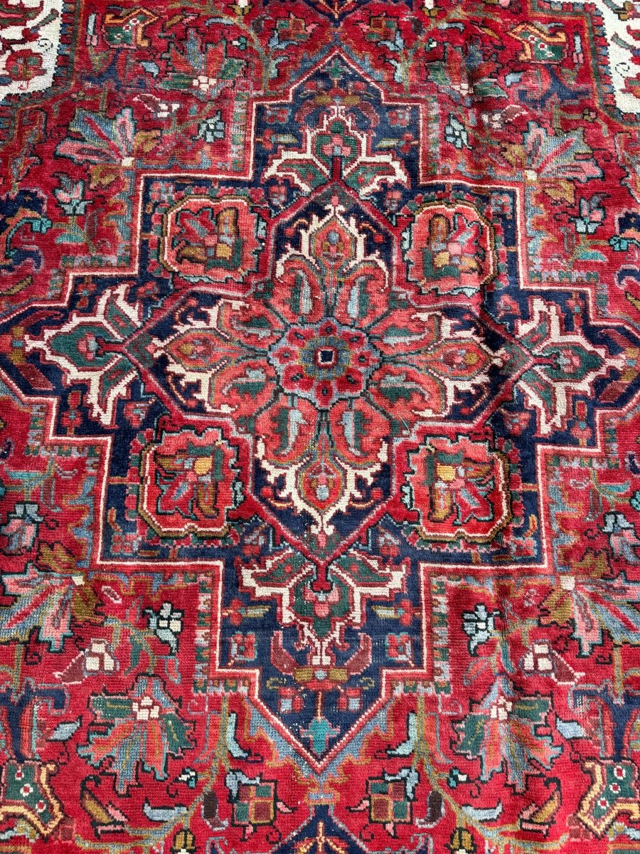 Persian Gorevan Heriz Rug | 8' 1