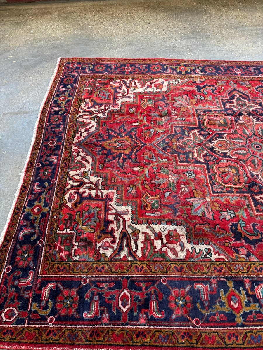 Persian Gorevan Heriz Rug | 8' 1