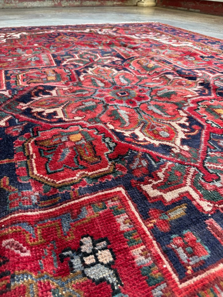 Persian Gorevan Heriz Rug | 8' 1