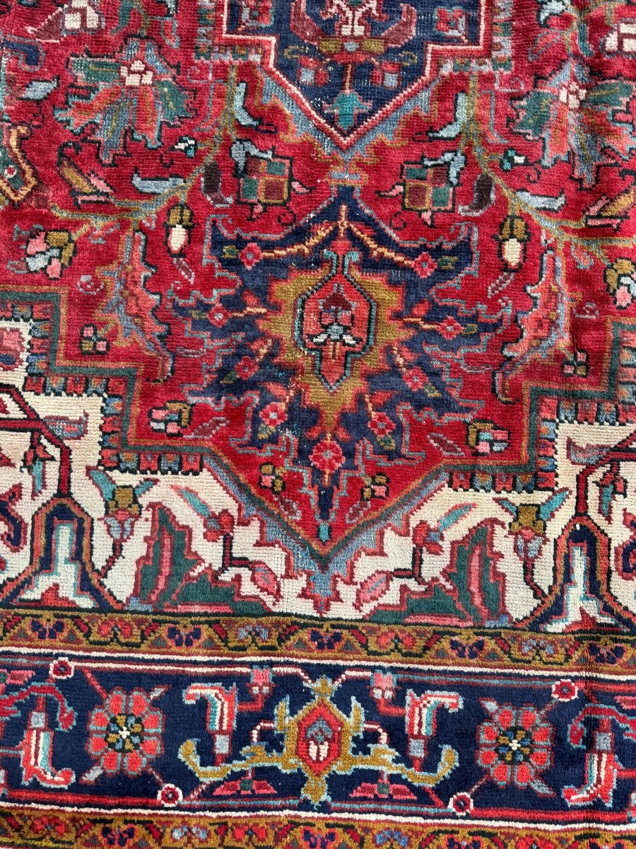 Persian Gorevan Heriz Rug | 8' 1