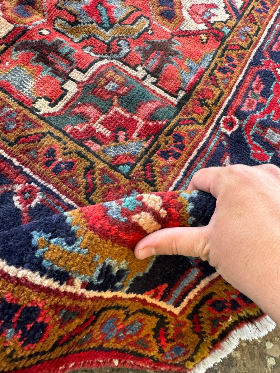 Persian Gorevan Heriz Rug | 8' 1