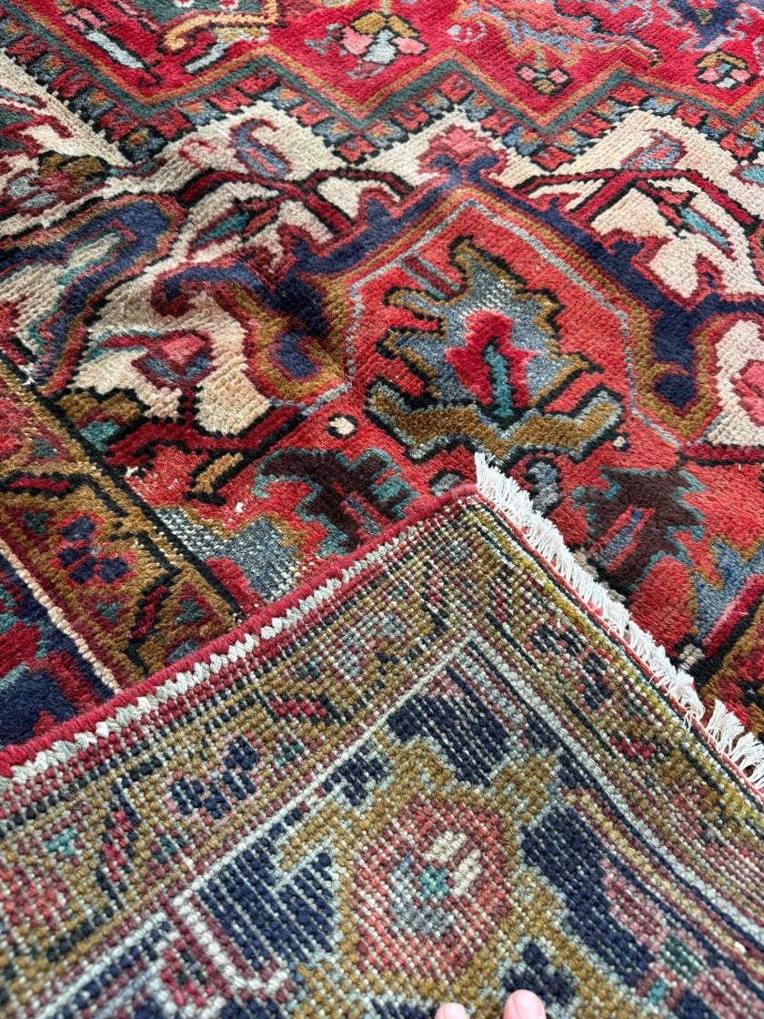 Persian Gorevan Heriz Rug | 8' 1