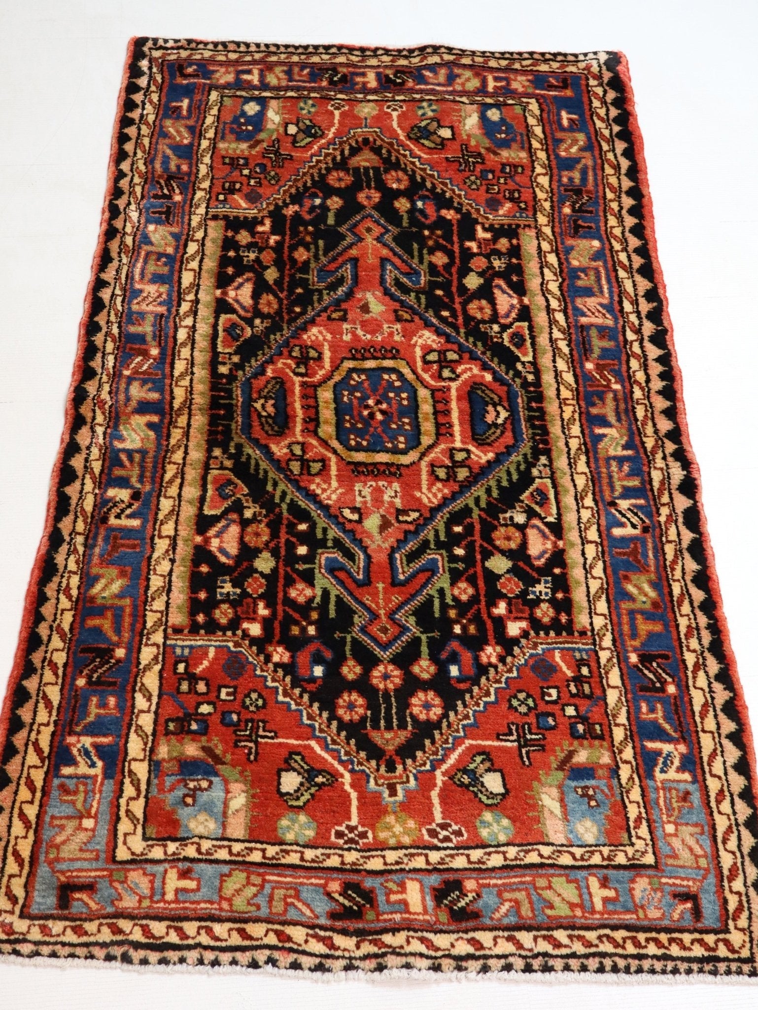 Persian Hamadan Rug | 2' 10” x 4' 11