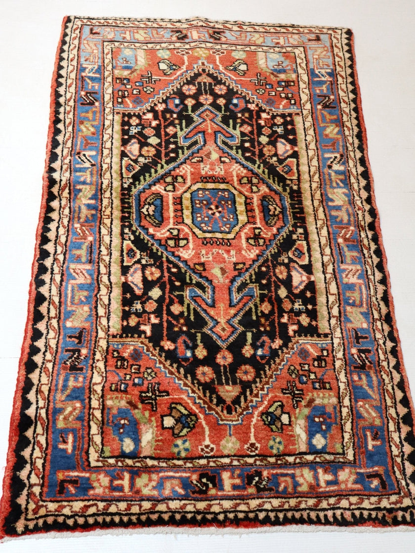 Persian Hamadan Rug | 2' 10” x 4' 11