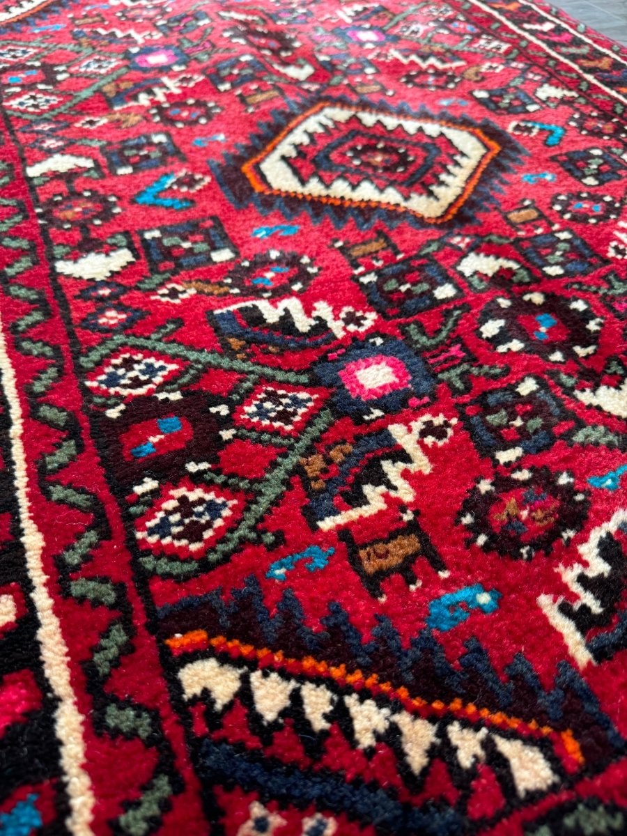 Persian Hamadan Rug | 2' 4