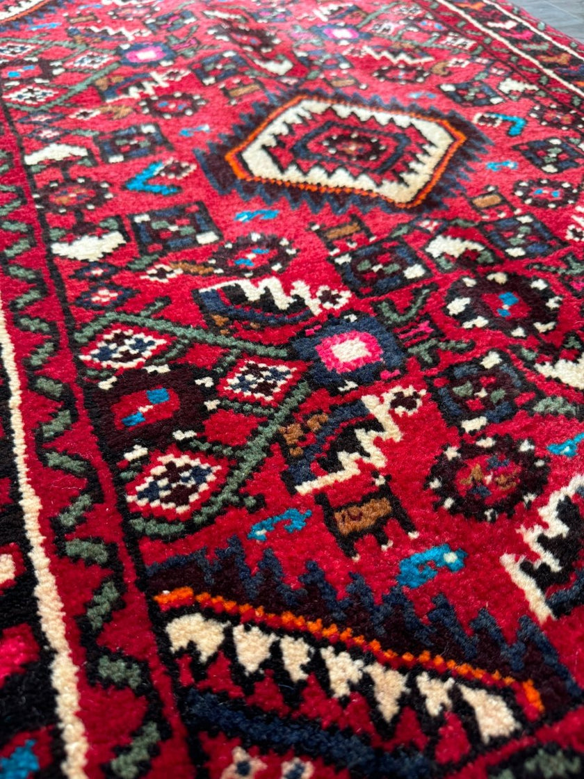 Persian Hamadan Rug | 2' 4