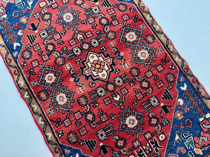 Persian Hamadan Rug | 2' 5” x 4'