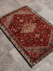 Persian Hamadan Rug | 2' 7” x 3' 10