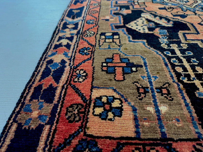 Persian Hamadan Rug | 3' 1” x 4' 5
