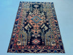 Persian Hamadan Rug | 3' 1” x 4' 5