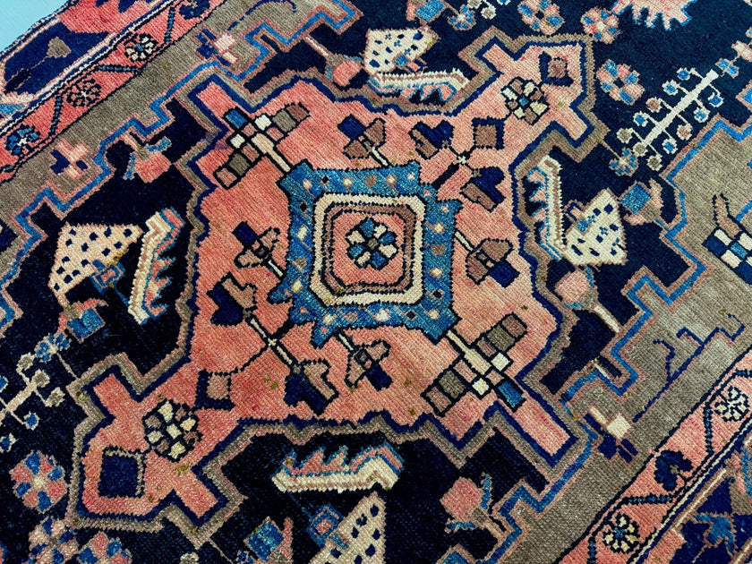 Persian Hamadan Rug | 3' 1” x 4' 5