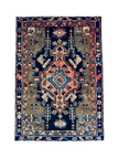 Persian Hamadan Rug | 3' 1” x 4' 5