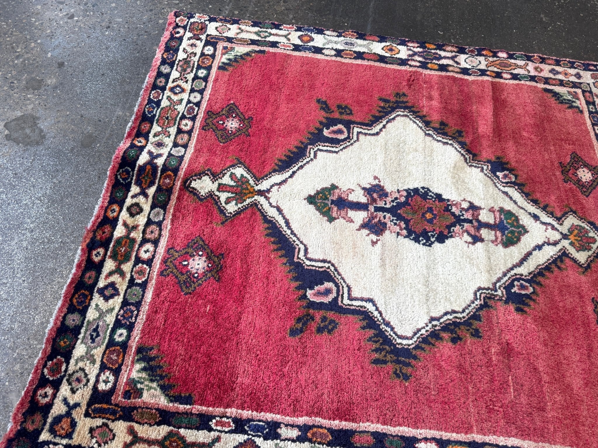 Persian Hamadan Rug | 3' 5