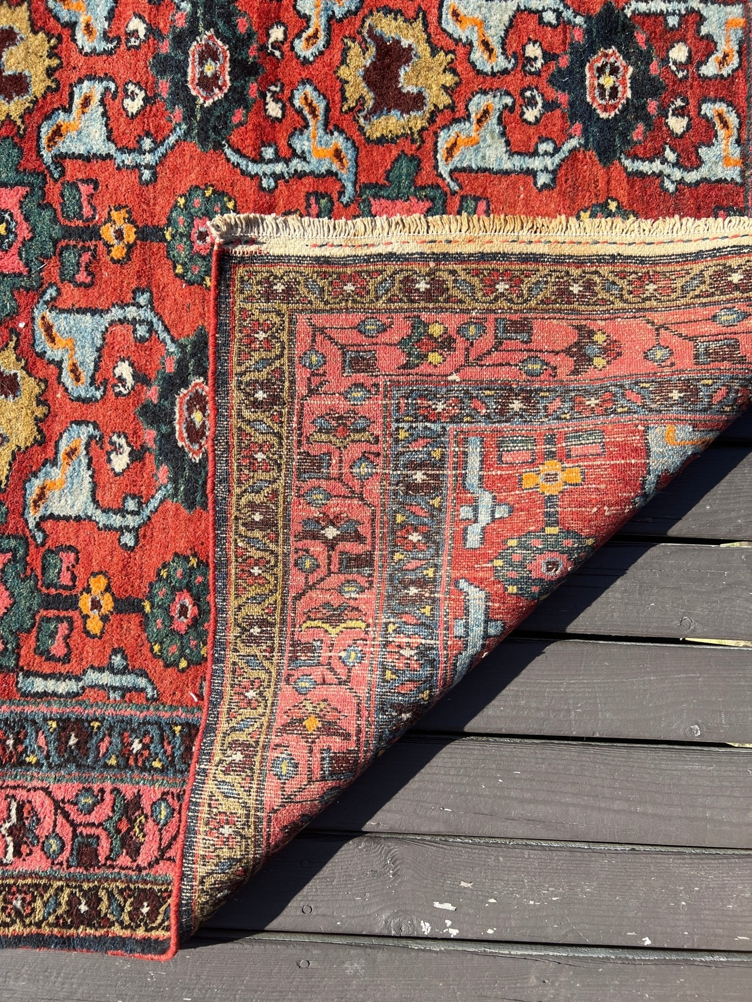 Persian Hamadan Rug | 4' 1