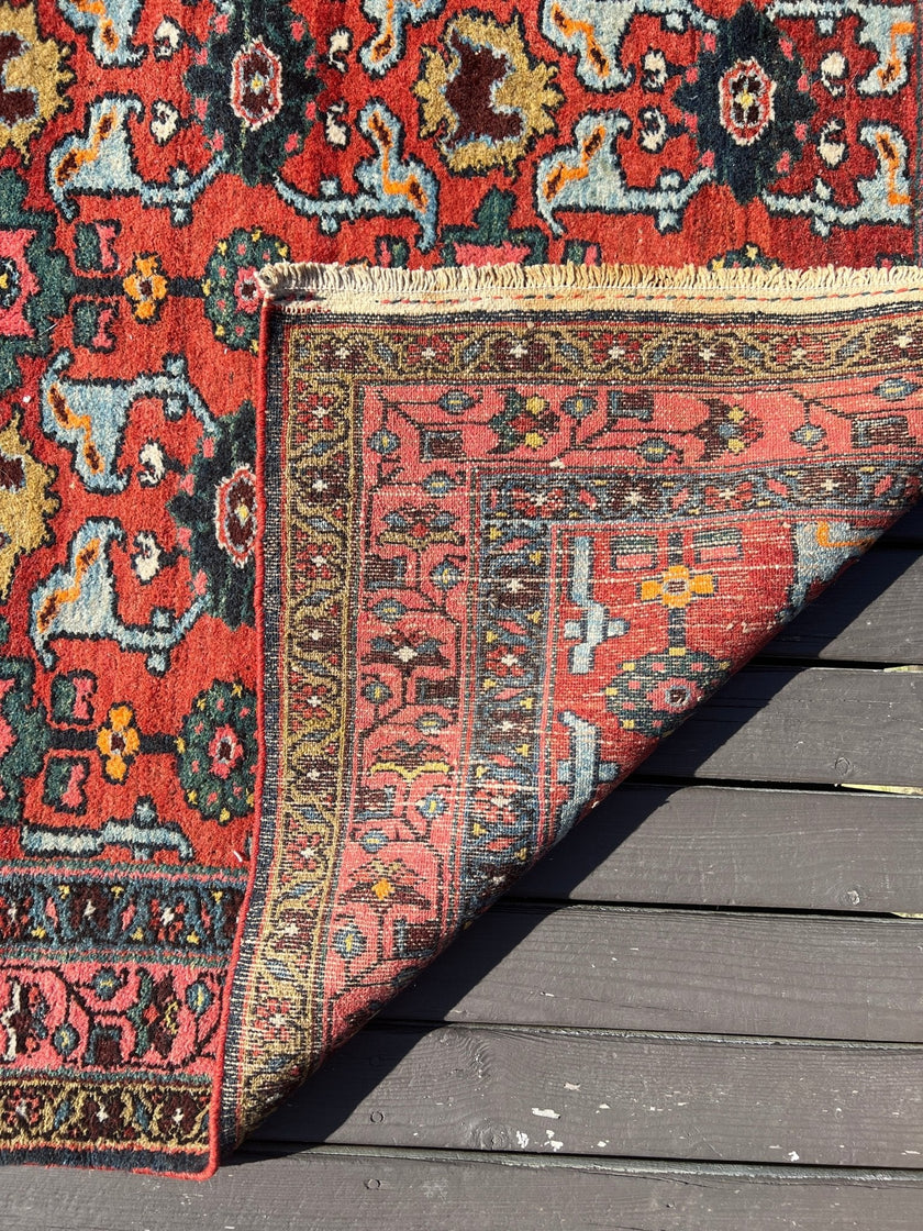 Persian Hamadan Rug | 4' 1