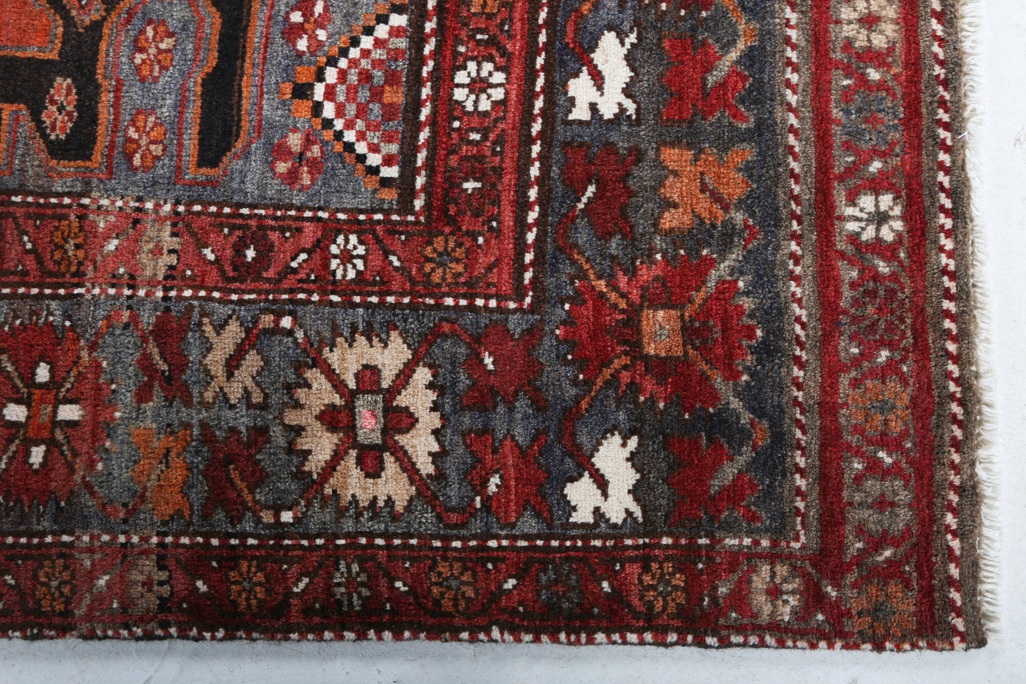 Persian Hamadan Rug | 4' 3