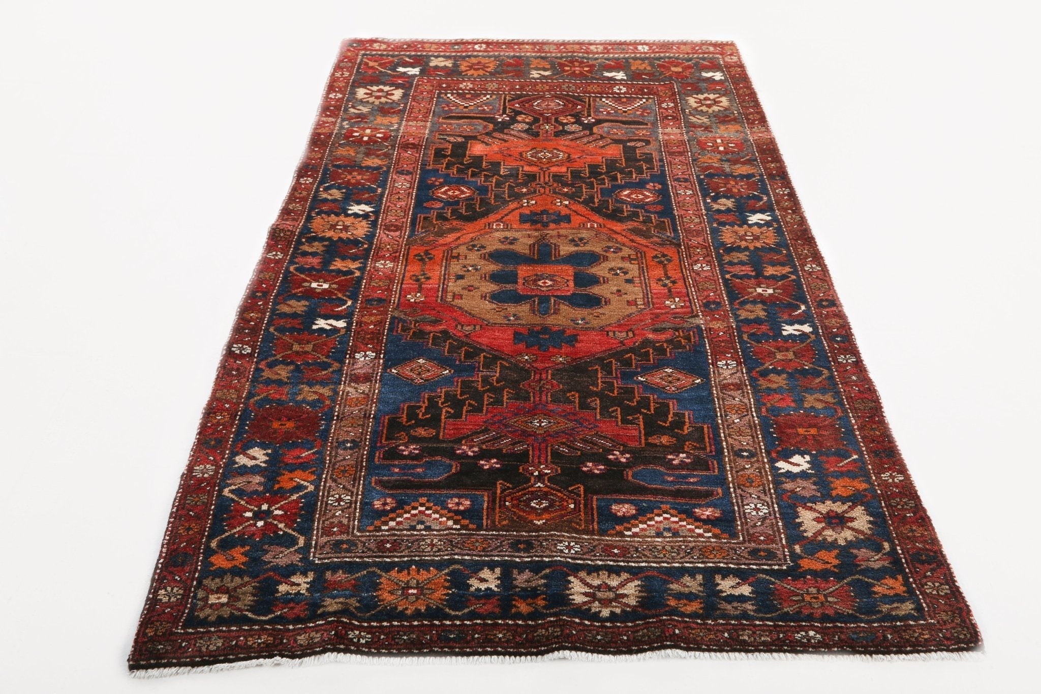 Persian Hamadan Rug | 4' 3