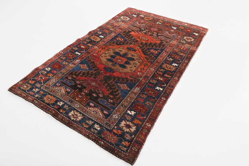 Persian Hamadan Rug | 4' 3