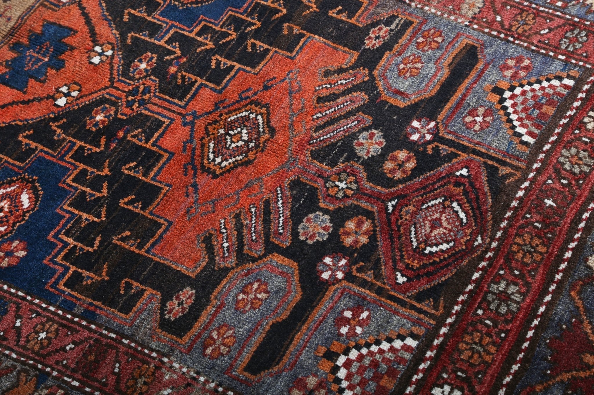 Persian Hamadan Rug | 4' 3