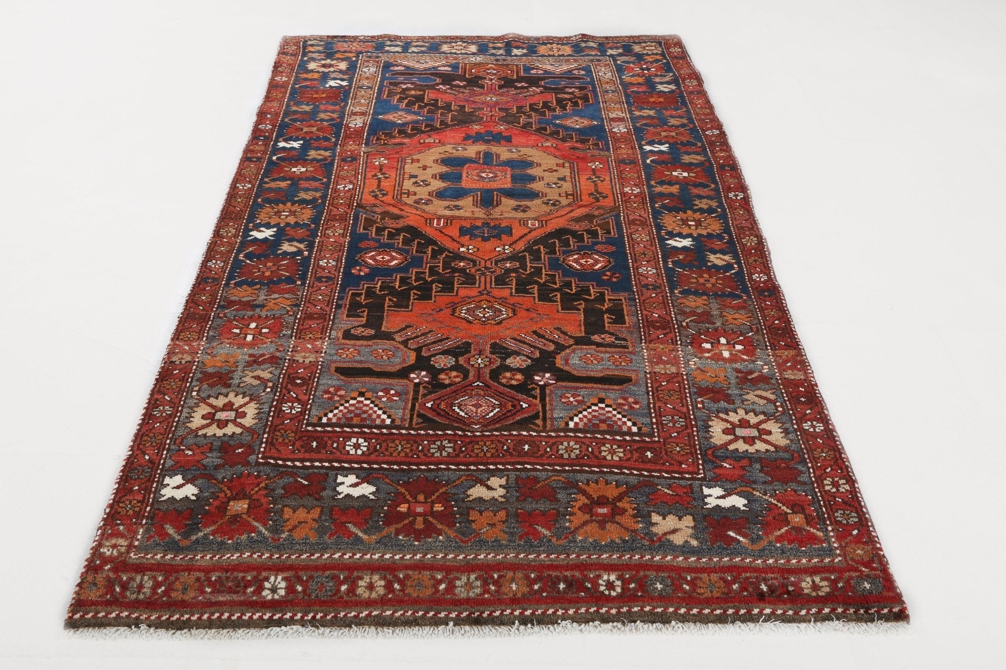 Persian Hamadan Rug | 4' 3