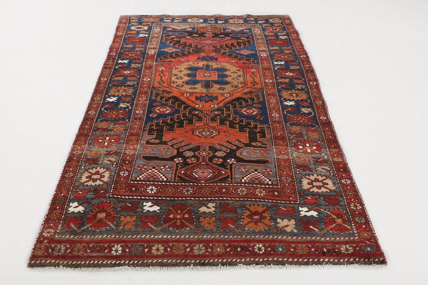 Persian Hamadan Rug | 4' 3
