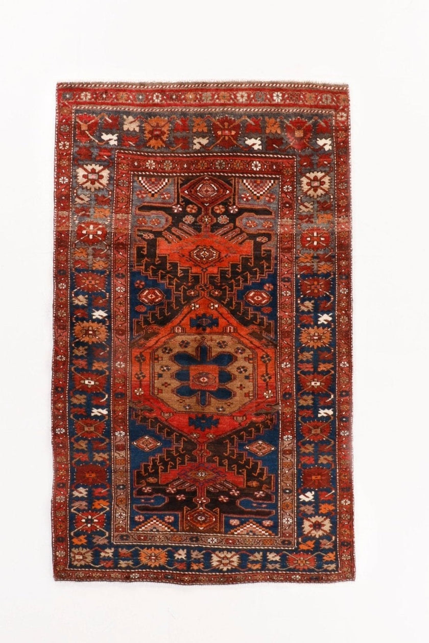 Persian Hamadan Rug | 4' 3