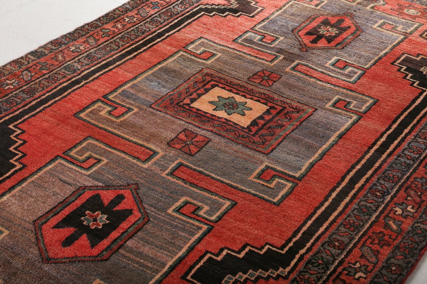 Persian Hamadan Rug | 4' 5