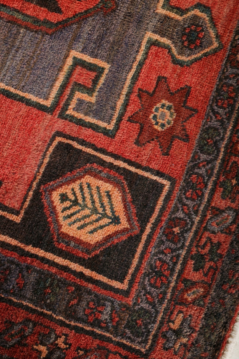 Persian Hamadan Rug | 4' 5