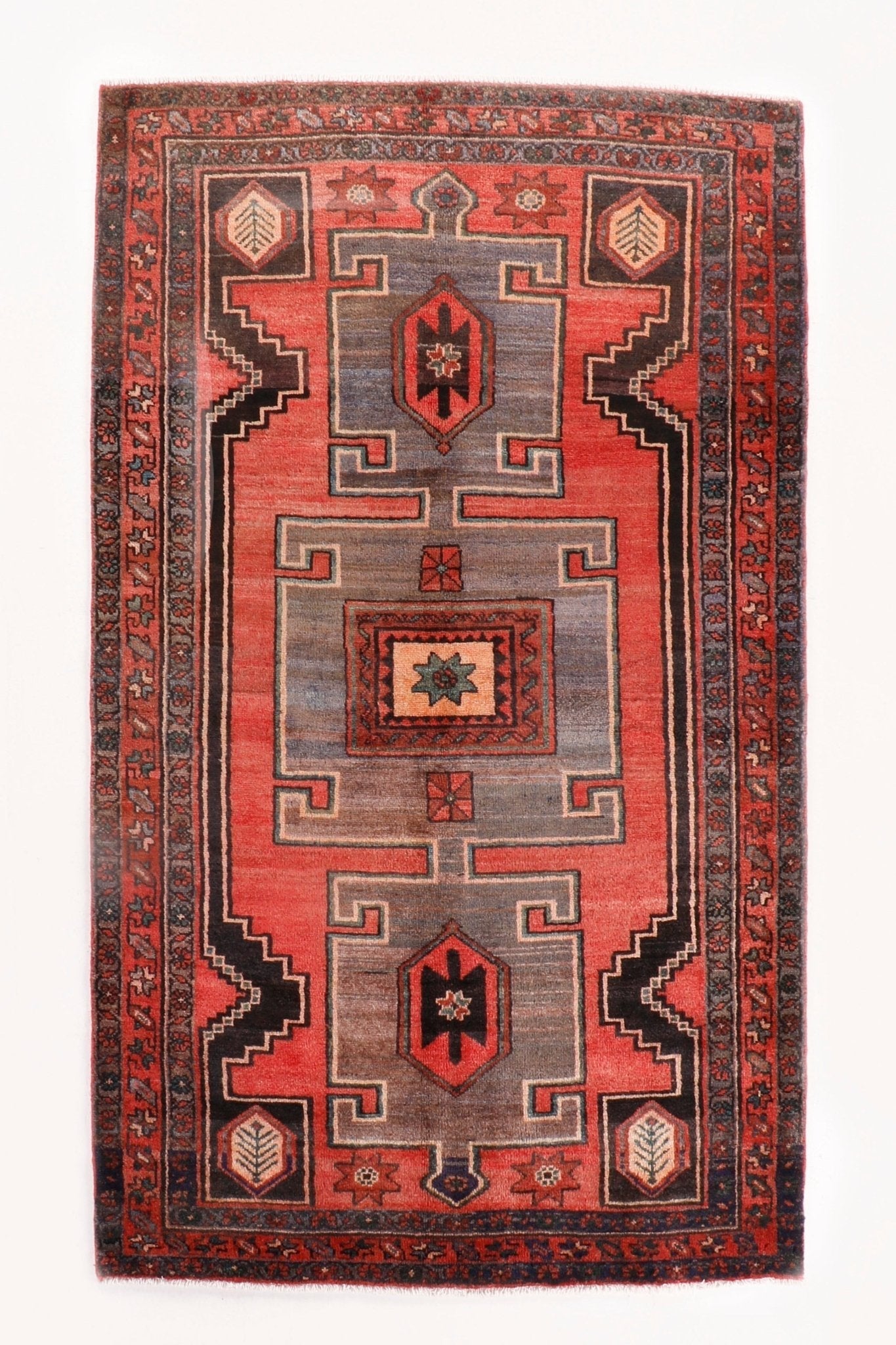 Persian Hamadan Rug | 4' 5