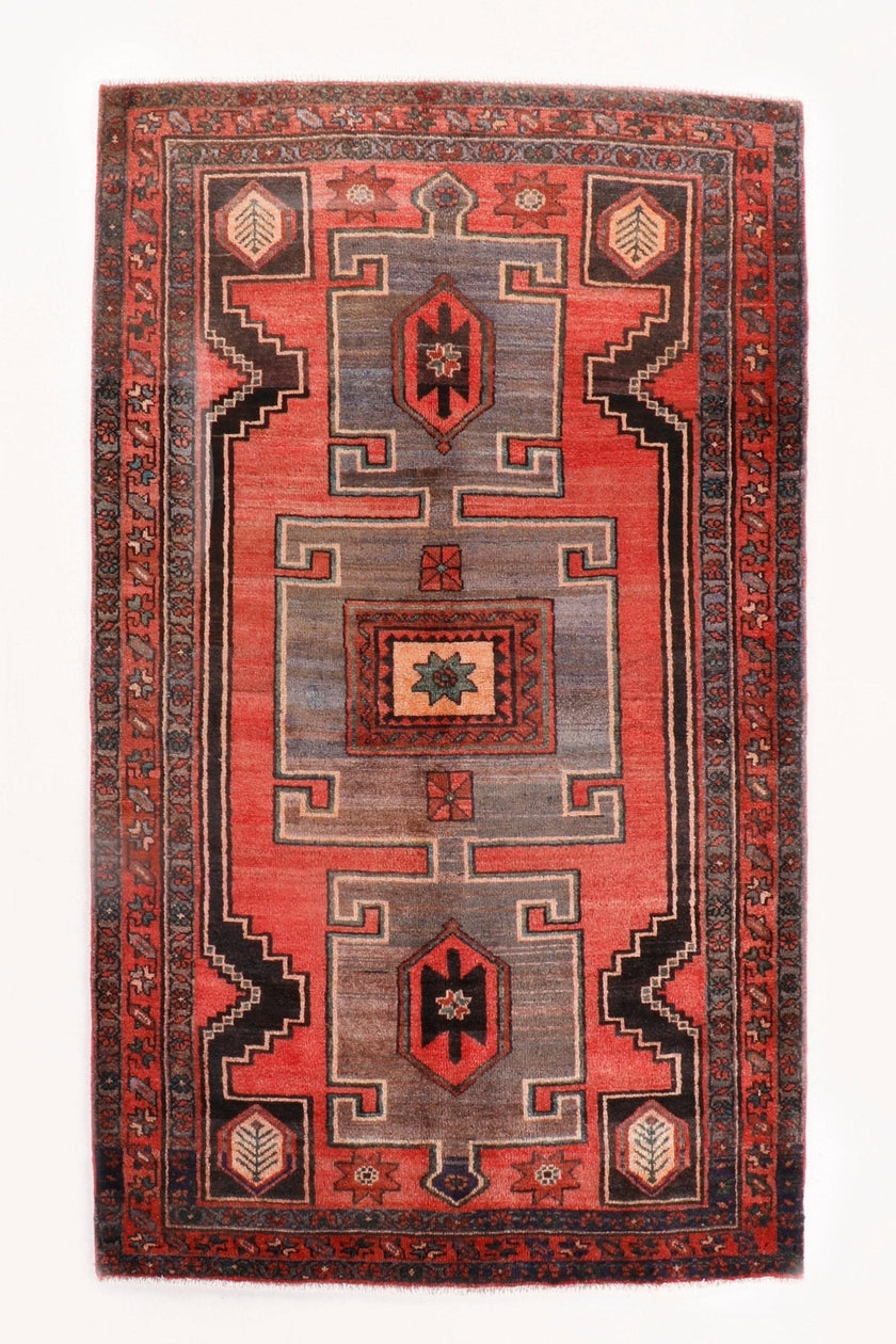 Persian Hamadan Rug | 4' 5