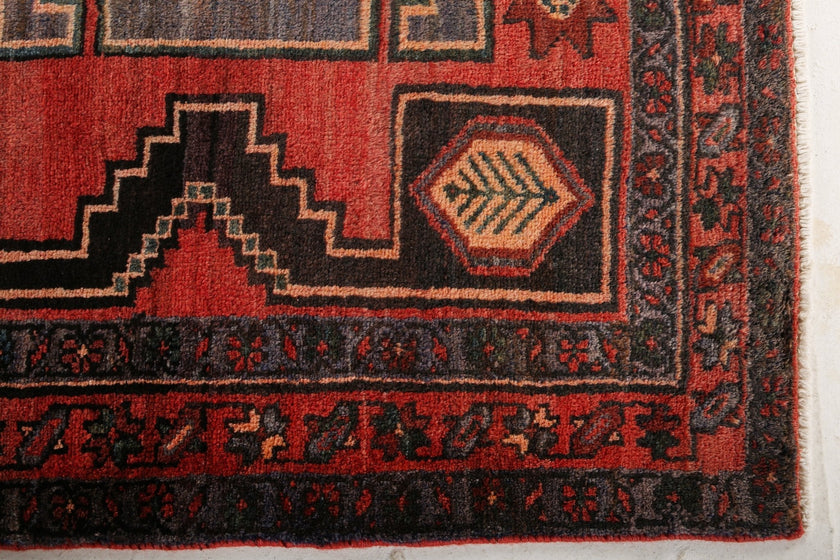 Persian Hamadan Rug | 4' 5