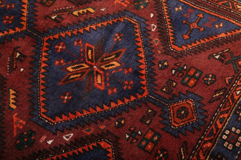 Persian Hamadan Rug | 4' 6