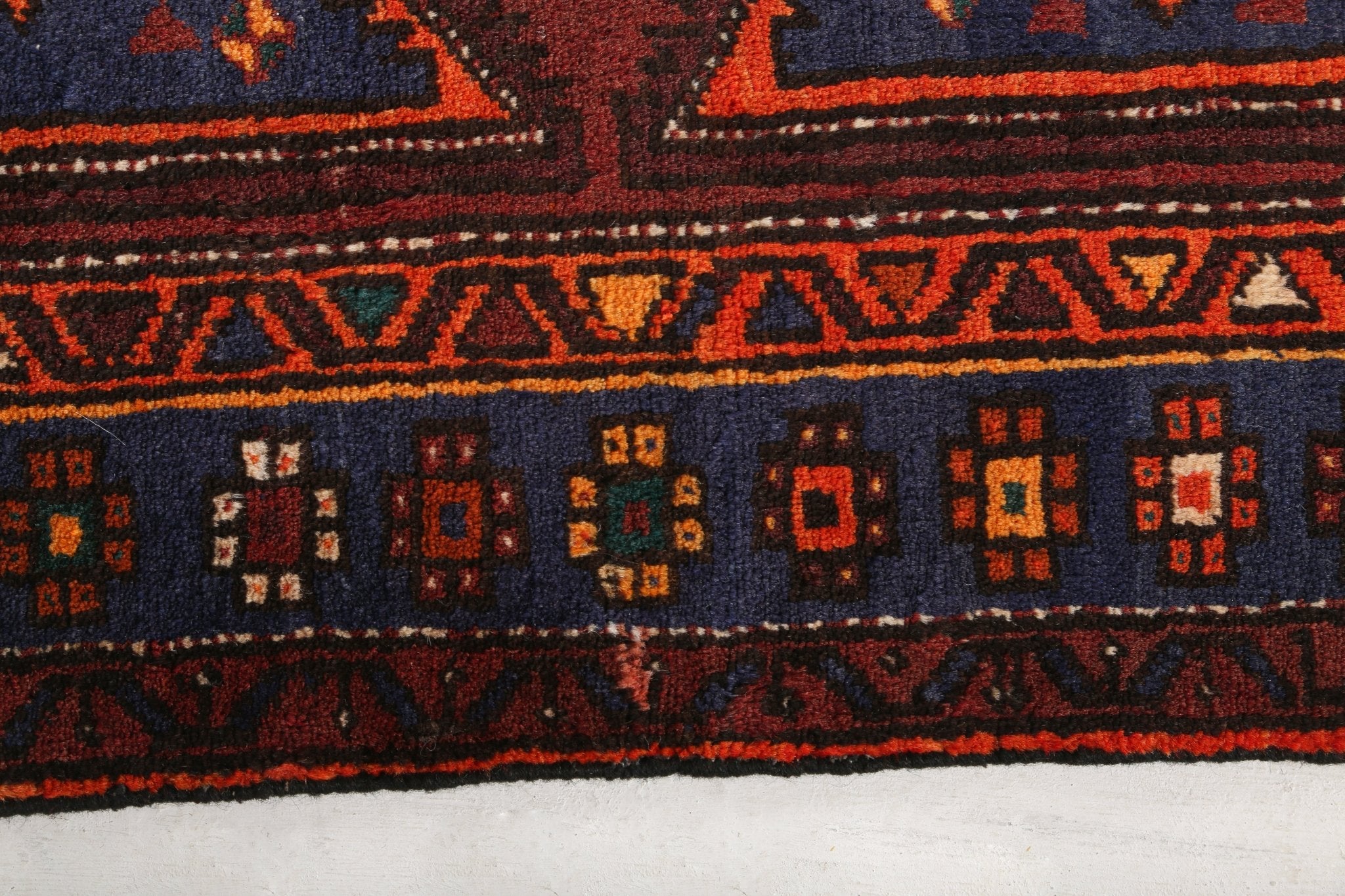Persian Hamadan Rug | 4' 6