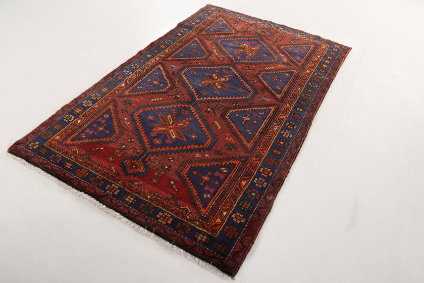 Persian Hamadan Rug | 4' 6