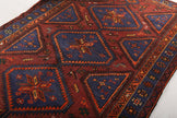 Persian Hamadan Rug | 4' 6
