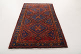Persian Hamadan Rug | 4' 6