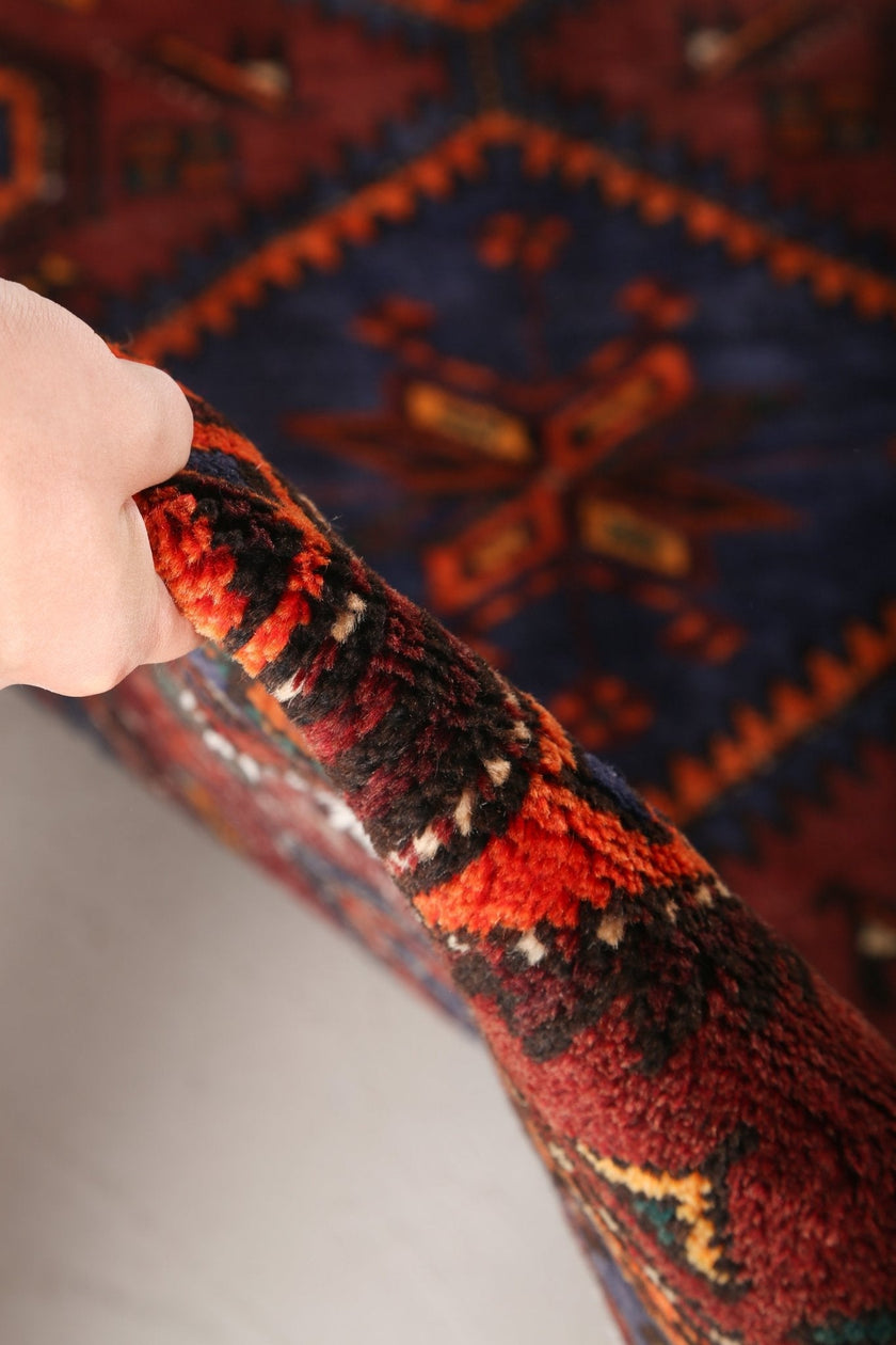Persian Hamadan Rug | 4' 6